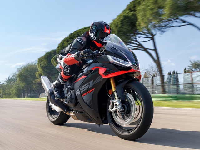 ML99 Concessionaria Roma | Aprilia RSV4 vista sospensioni